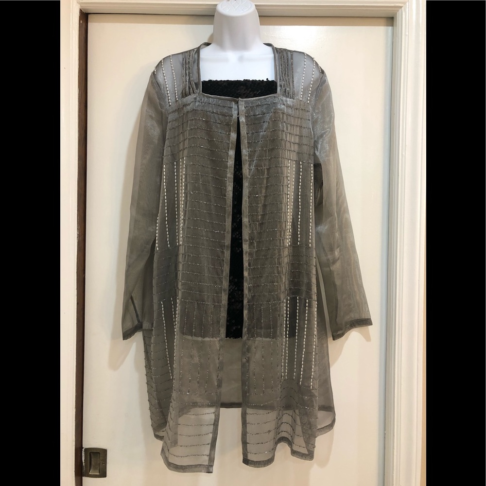 Women’s Gray  kimono size 14